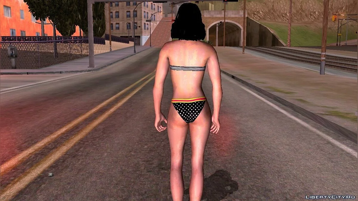 Дженни Майерс из игры Friday the 13th / GTA San Andreas (iOS, Android)