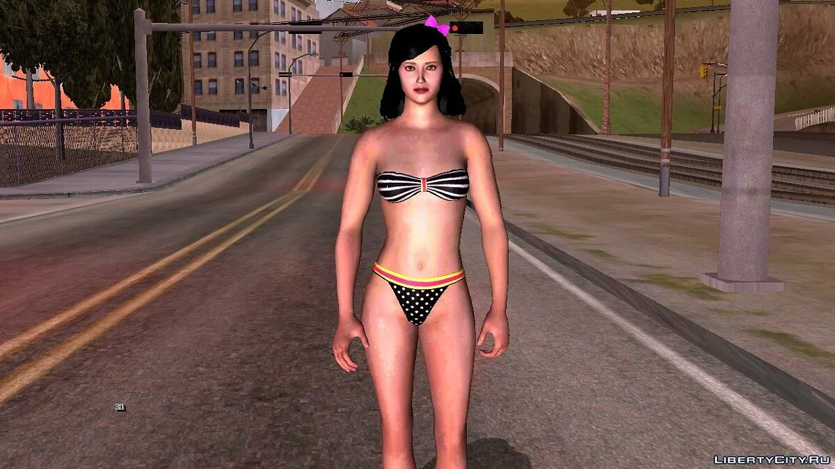 Дженни Майерс из игры Friday the 13th / GTA San Andreas (iOS, Android)