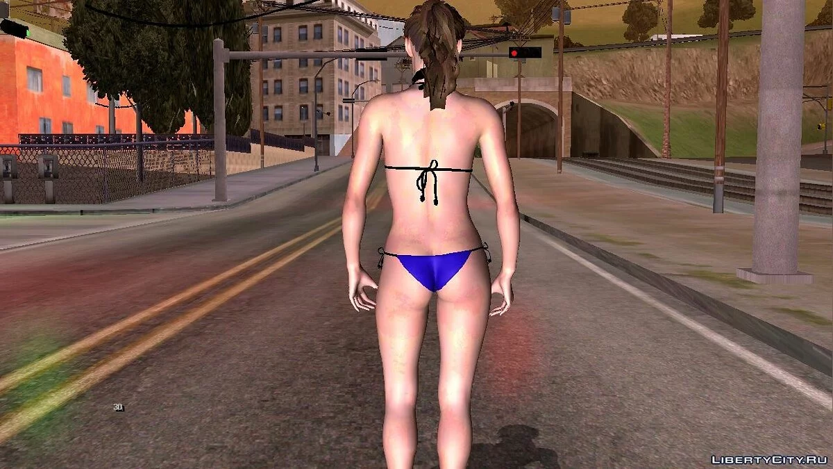 Клэр в бикини / GTA San Andreas (iOS, Android)