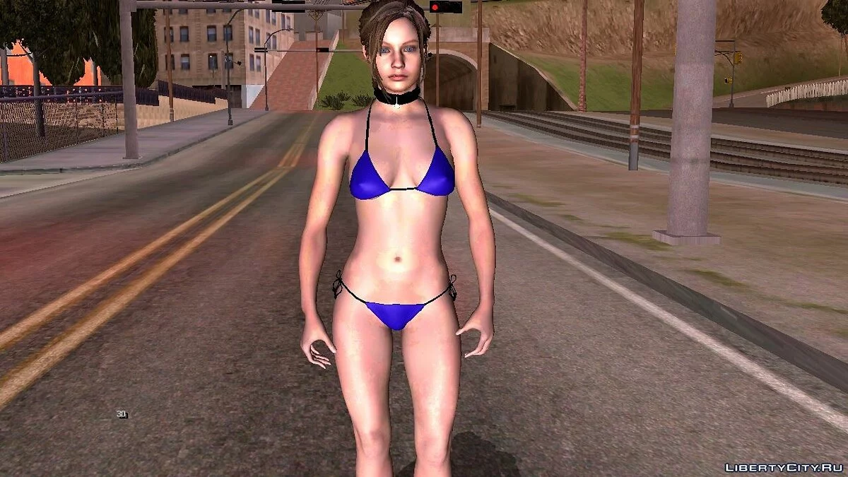 Клэр в бикини / GTA San Andreas (iOS, Android)