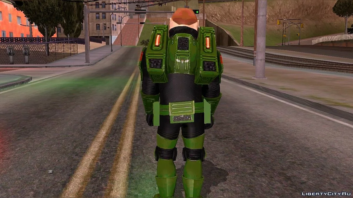 Космический рейнджер из GTA 5 / GTA San Andreas (iOS, Android)