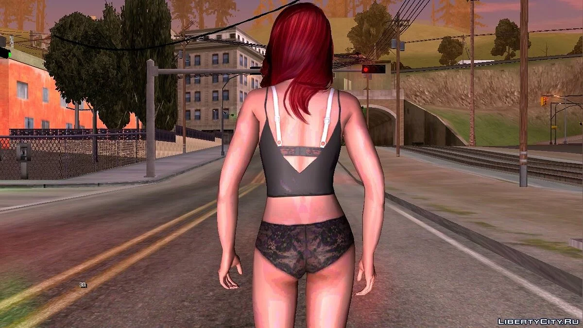 Лана из игры The Sims 4 / GTA San Andreas (iOS, Android)