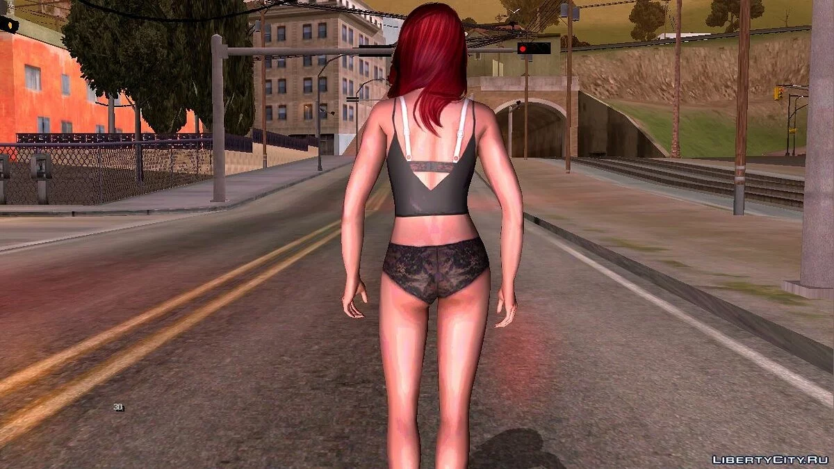 Лана из игры The Sims 4 / GTA San Andreas (iOS, Android)