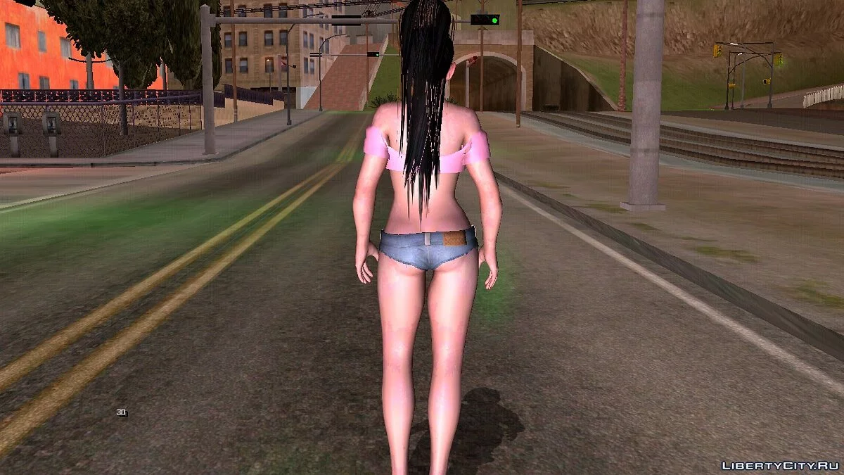 Момиджи в коротких шортах / GTA San Andreas (iOS, Android)
