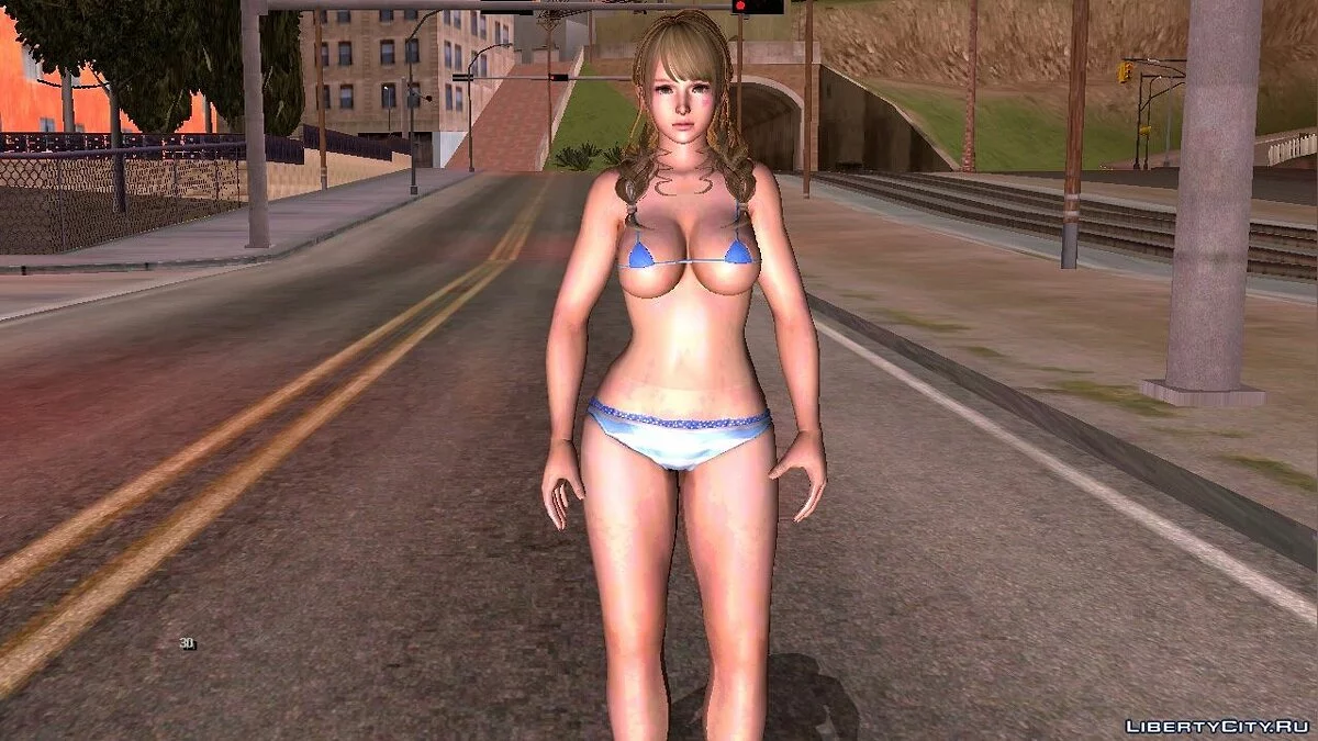 Моника в бикини / GTA San Andreas (iOS, Android)