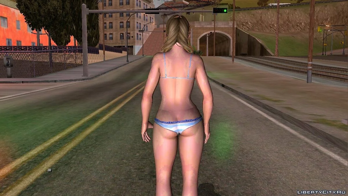 Моника в бикини / GTA San Andreas (iOS, Android)