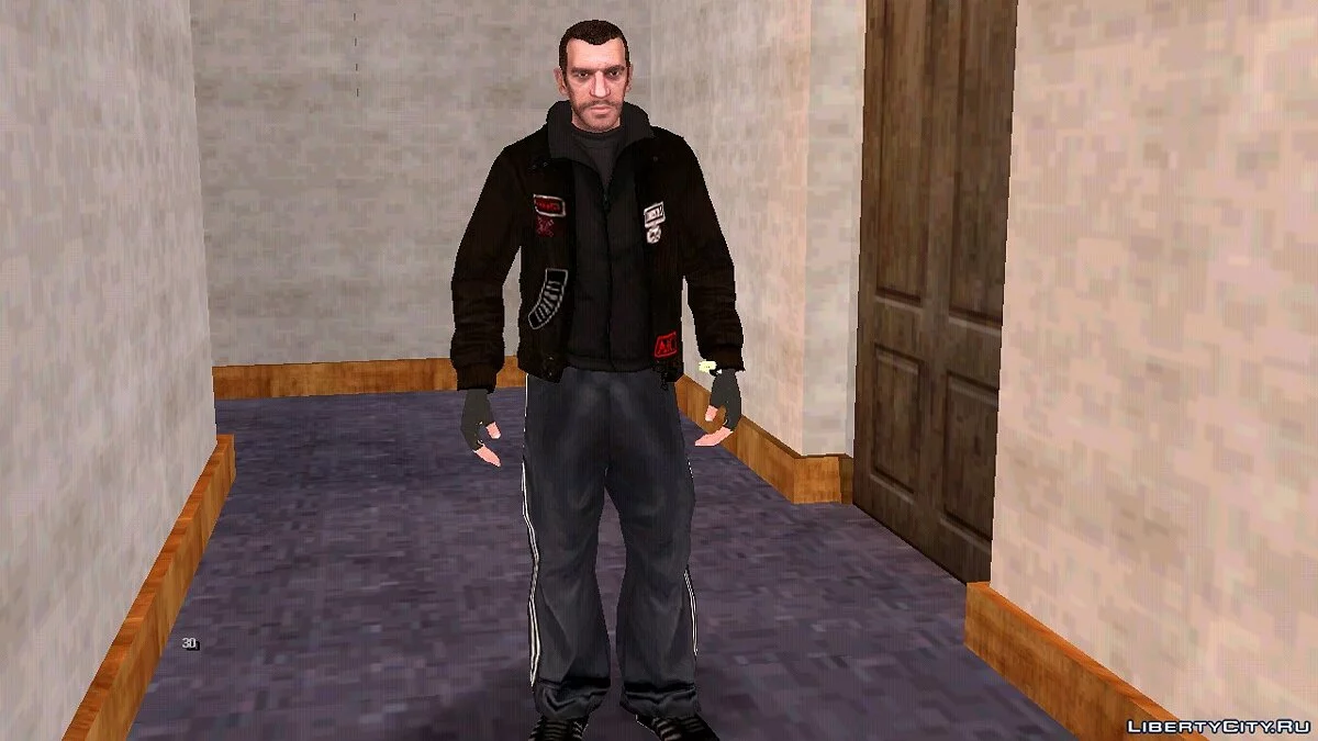 Нико Беллик вместо Карла / GTA San Andreas (iOS, Android)