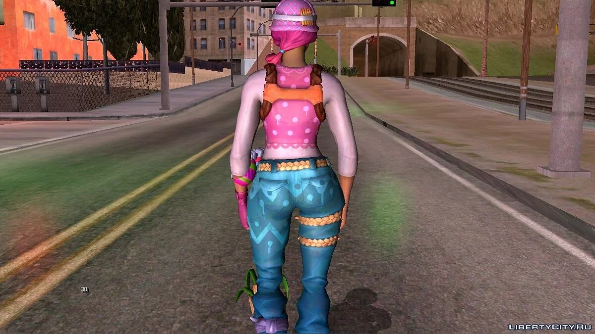 Пастель из игры Фортнайт / GTA San Andreas (iOS, Android)