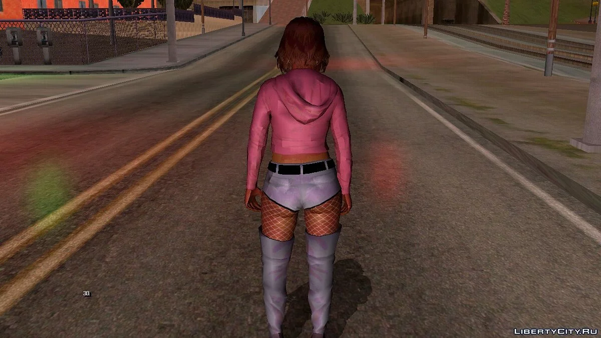 Проститутка из GTA 5 V2 / GTA San Andreas (iOS, Android)