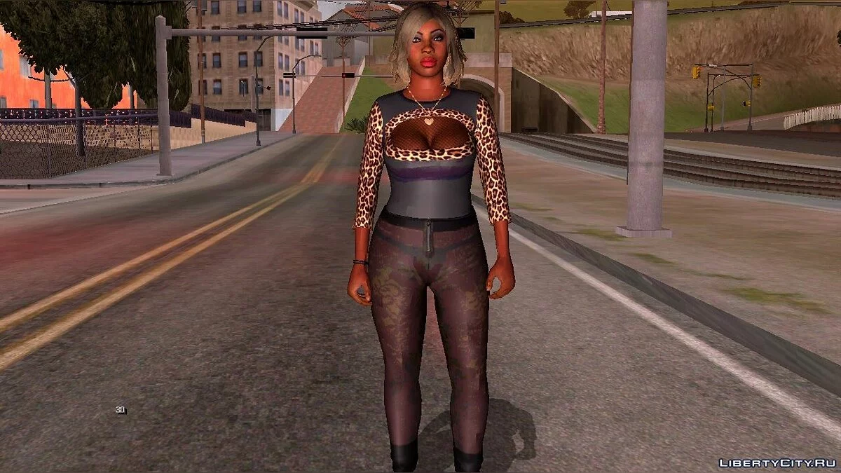 Проститутка из GTA 5 V4 / GTA San Andreas (iOS, Android)