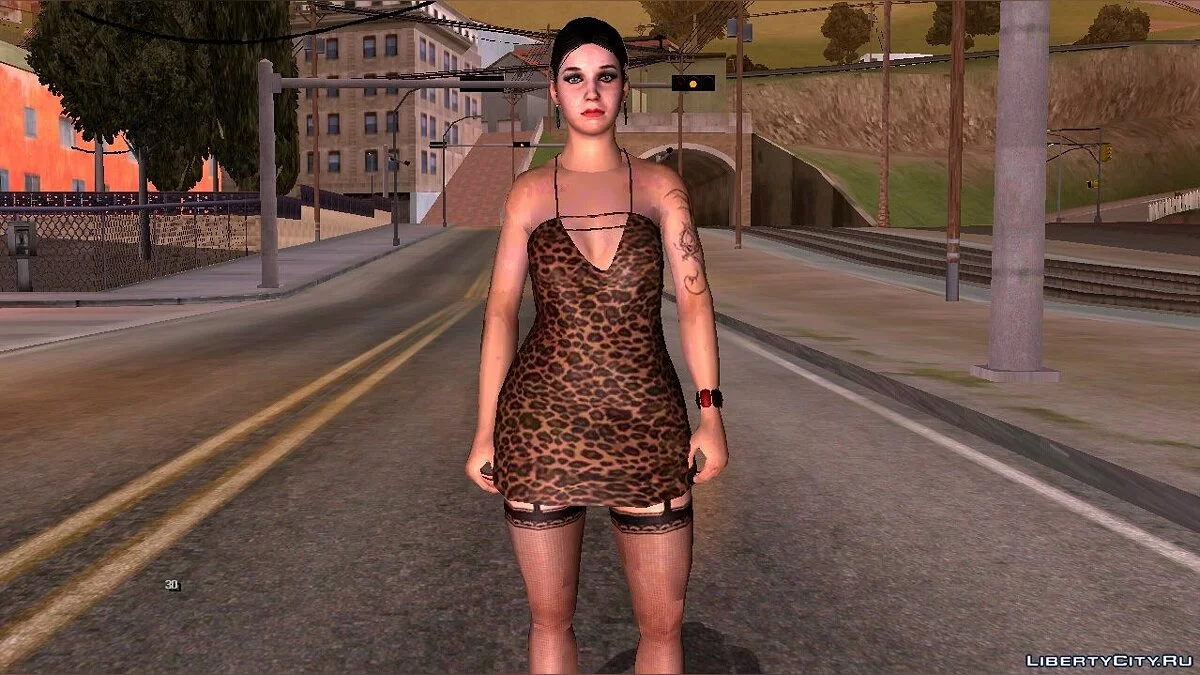 Проститутка из GTA 5 V5 / GTA San Andreas (iOS, Android)