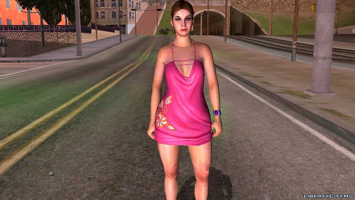Проститутка из GTA 5 V6 / GTA San Andreas (iOS, Android)