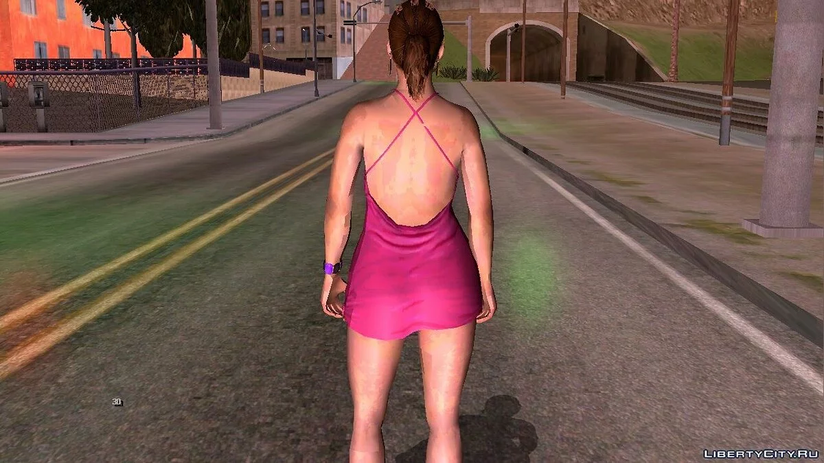 Проститутка из GTA 5 V6 / GTA San Andreas (iOS, Android)