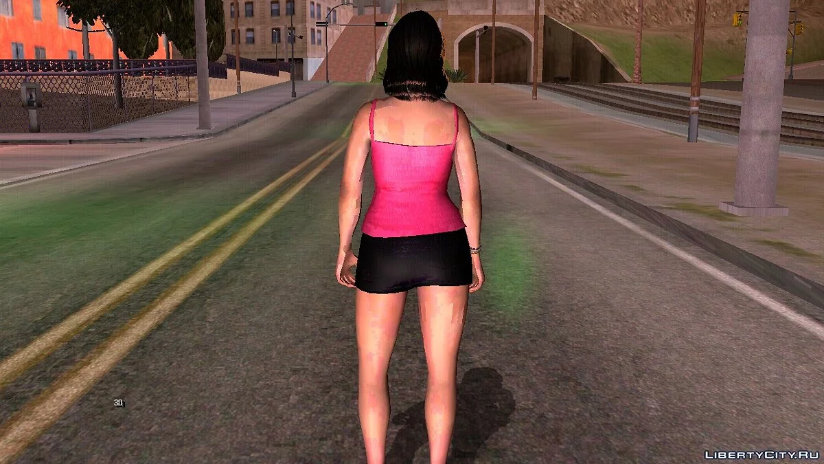 Проститутка из GTA 5 V7 / GTA San Andreas (iOS, Android)