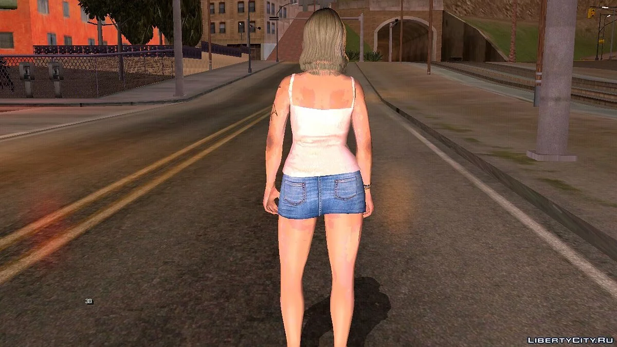 Проститутка из GTA 5 V8 / GTA San Andreas (iOS, Android)
