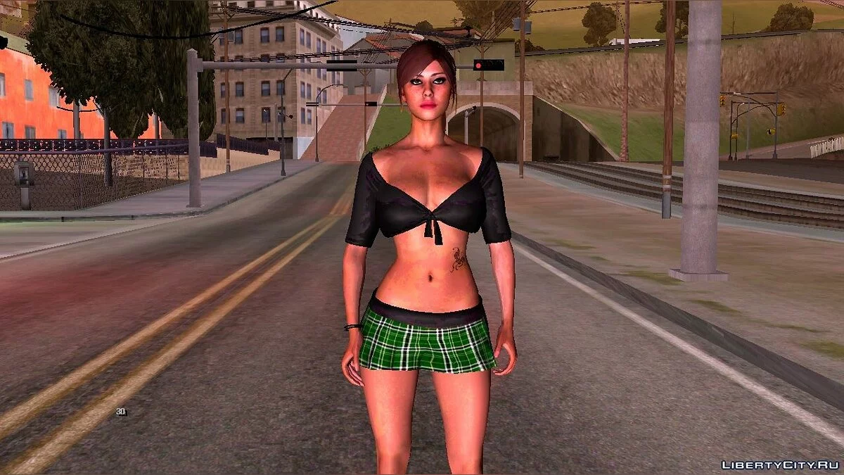 Проститутка V3 / GTA San Andreas (iOS, Android)