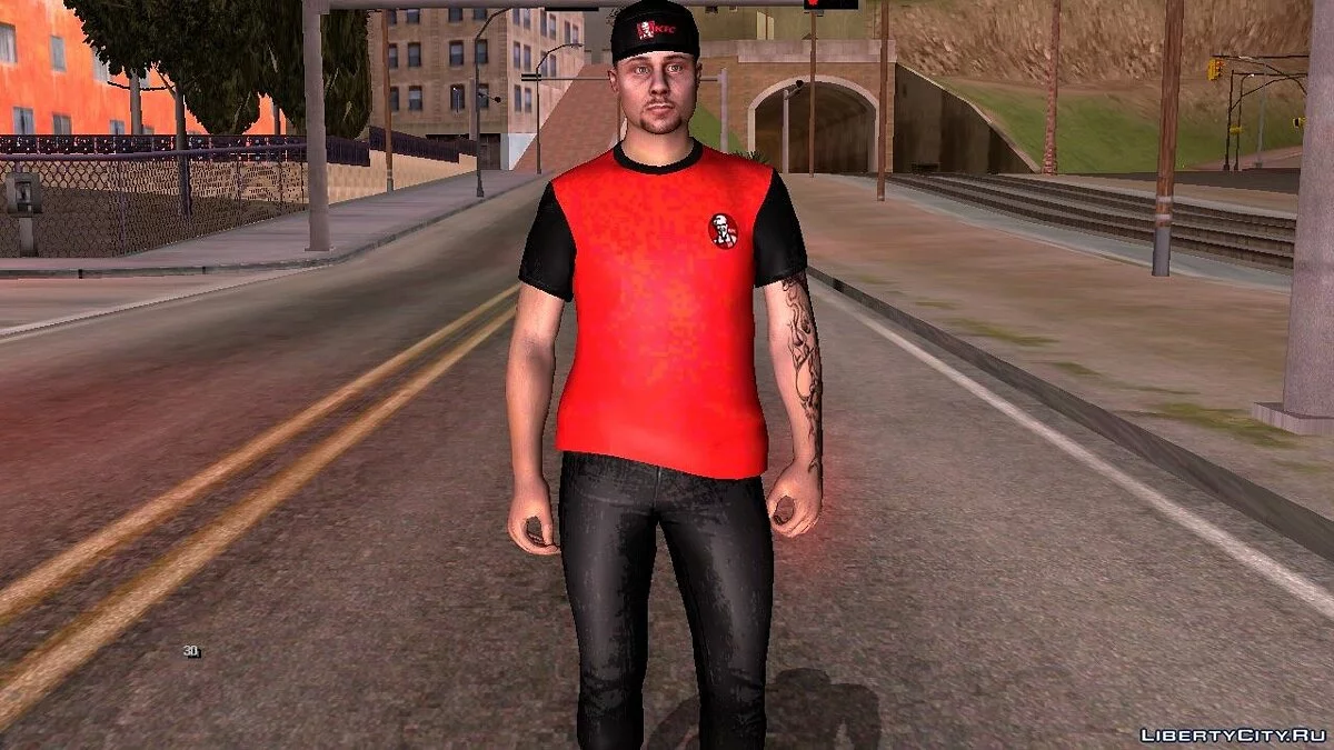 Работник KFC V1 / GTA San Andreas (iOS, Android)