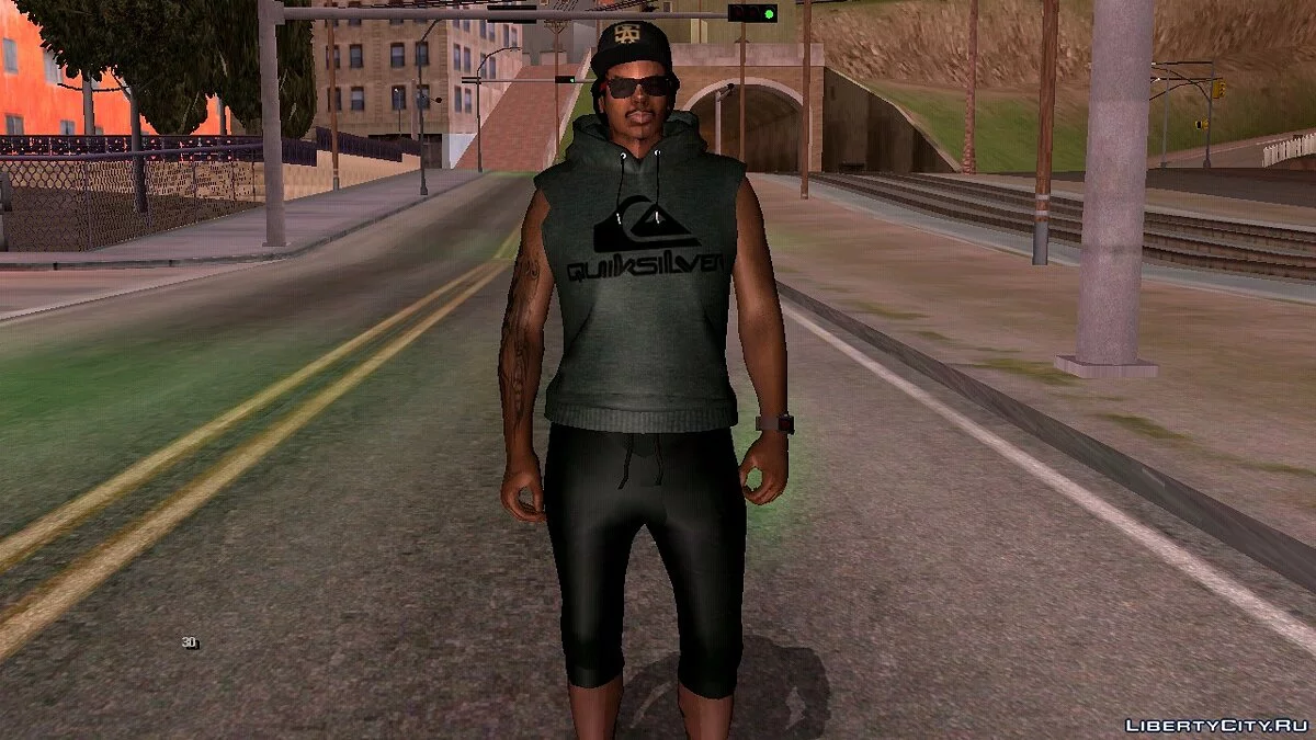 Райдер в одежде из DLC Импорт-Экспорт V3 / GTA San Andreas (iOS, Android)