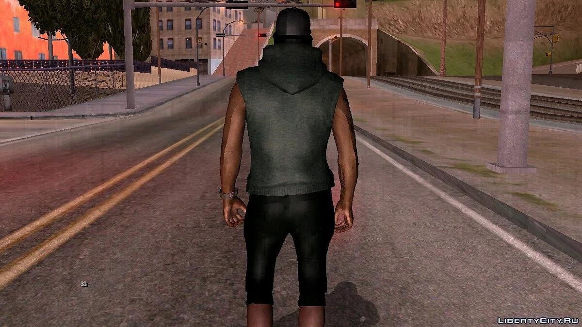 Райдер в одежде из DLC Импорт-Экспорт V3 / GTA San Andreas (iOS, Android)