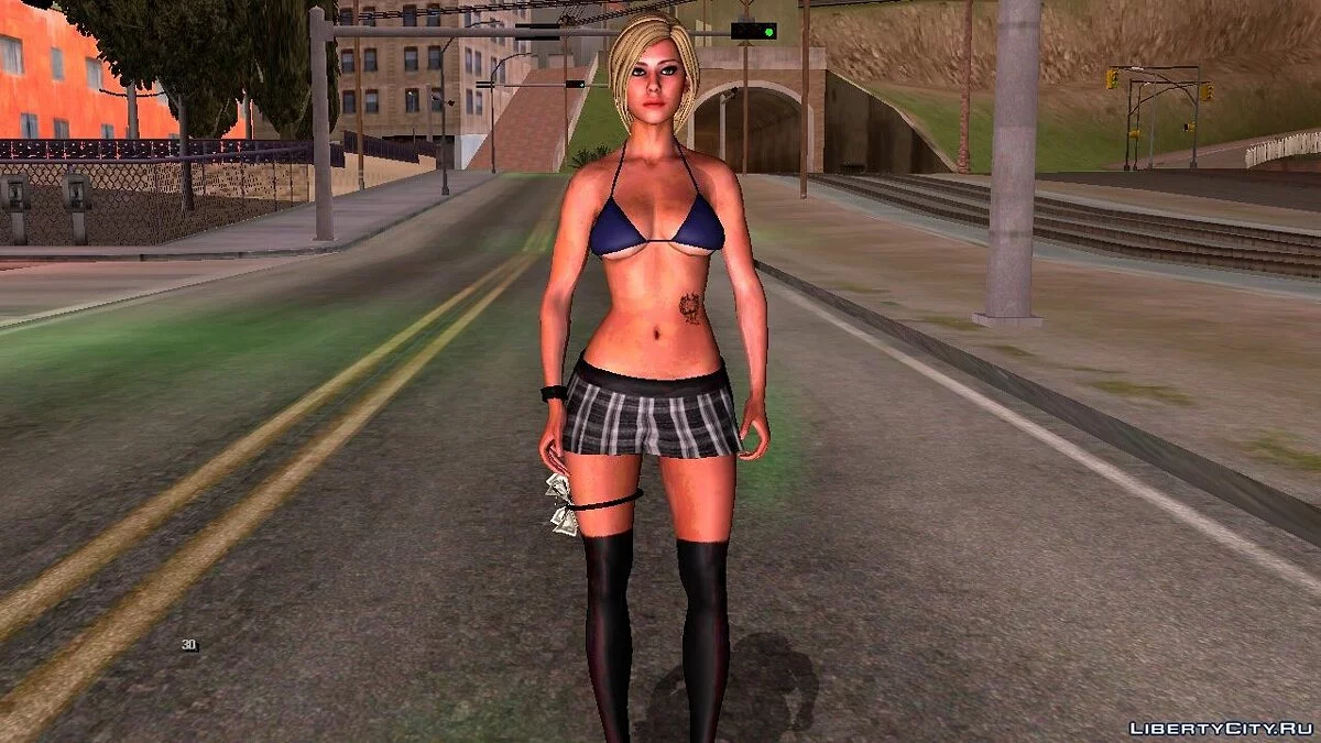 Стриптизерша V2 / GTA San Andreas (iOS, Android)