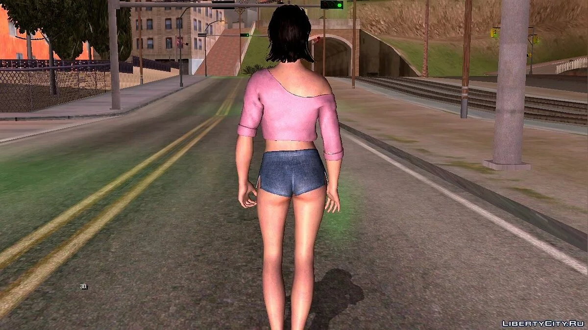 Тиффани Кокс из игры Friday the 13th / GTA San Andreas (iOS, Android)
