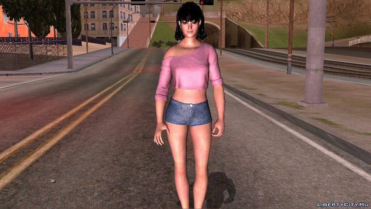 Тиффани Кокс из игры Friday the 13th / GTA San Andreas (iOS, Android)