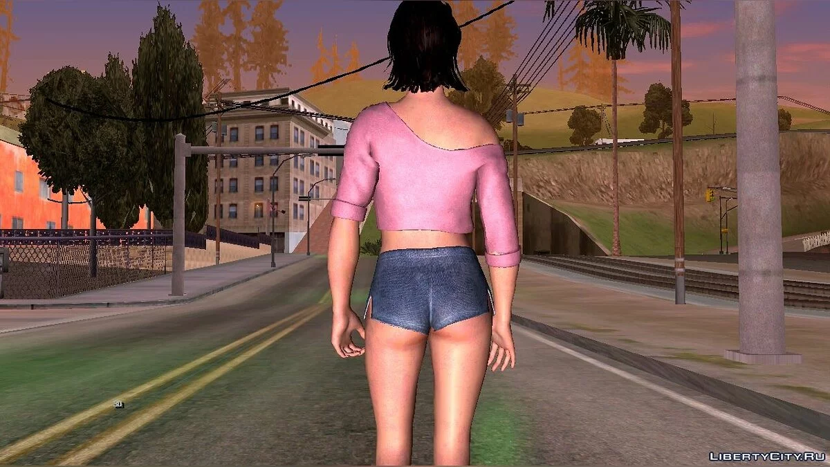 Тиффани Кокс из игры Friday the 13th / GTA San Andreas (iOS, Android)