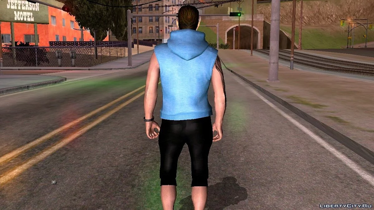 Томми Версетти в одежде из DLC Импорт-Экспорт V9 / GTA San Andreas (iOS, Android)