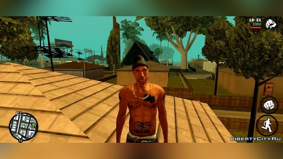 Скачать Улучшенные персонажи в кат-сценах для GTA San Andreas (iOS, Android)