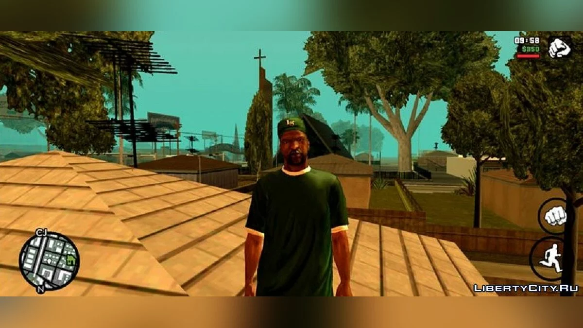 Улучшенные персонажи в кат-сценах / GTA San Andreas (iOS, Android)