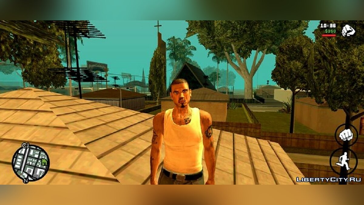 Скачать Улучшенные персонажи в кат-сценах для GTA San Andreas (iOS, Android)