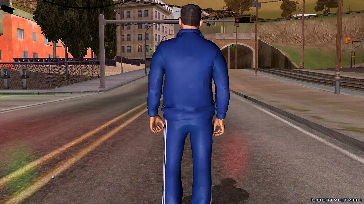 Вузи в спортивном костюме Адидас / GTA San Andreas (iOS, Android)