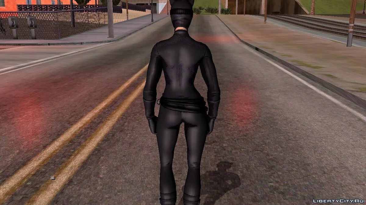 Женщина-кошка из игры Фортнайт / GTA San Andreas (iOS, Android)