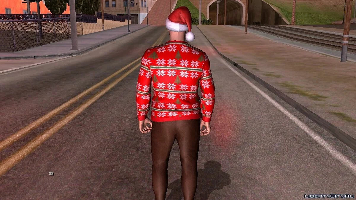 Зимний скин / GTA San Andreas (iOS, Android)