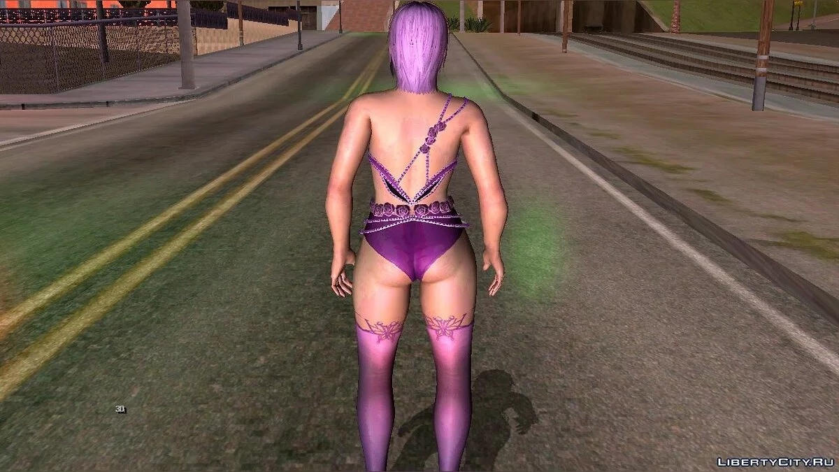 Аяне из Dead or Alive / GTA San Andreas (iOS, Android)