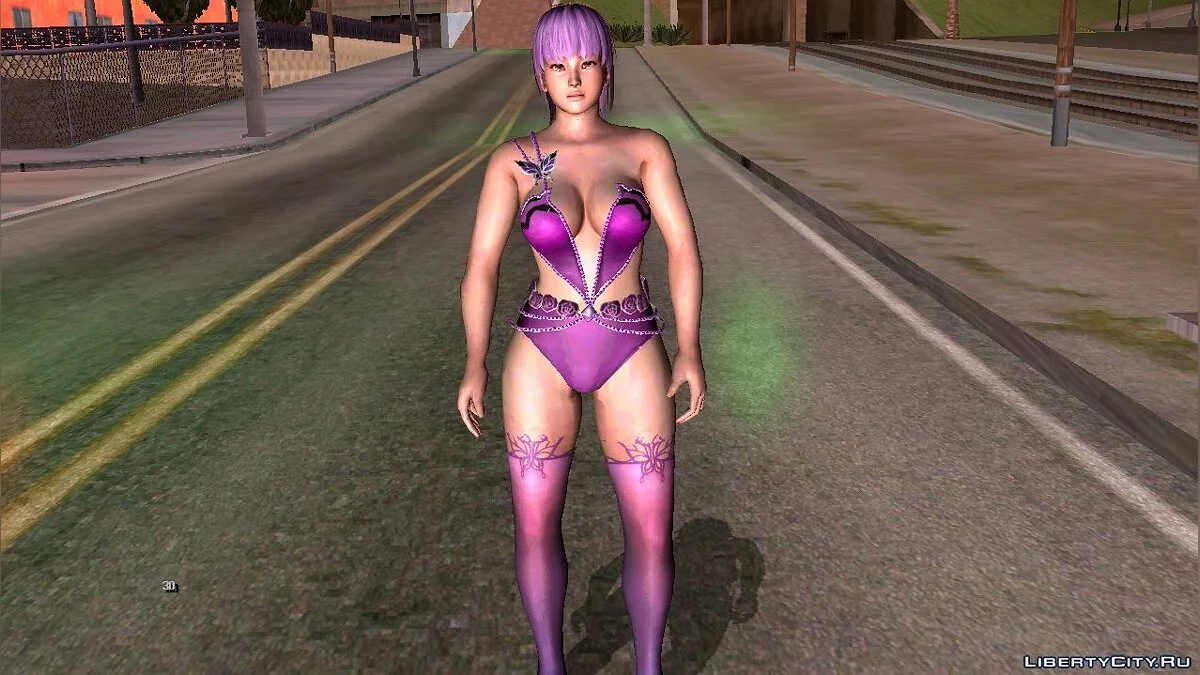 Аяне из Dead or Alive / GTA San Andreas (iOS, Android)