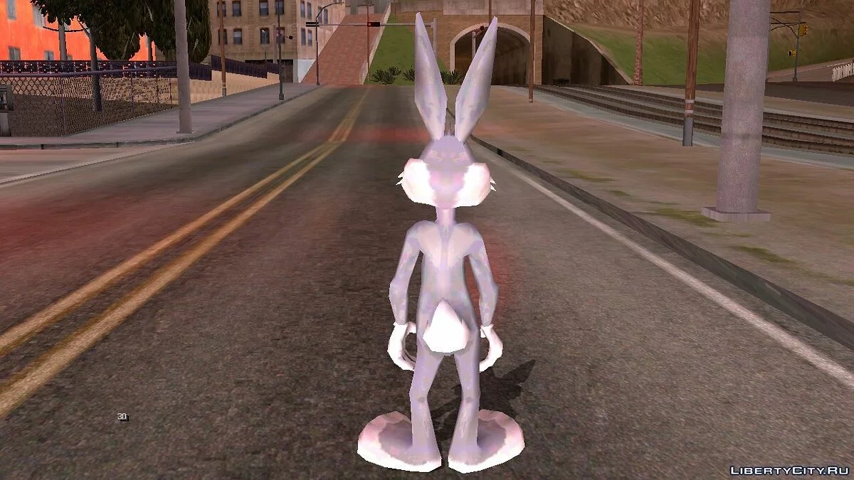 Даффи Дак и Багз Банни из Looney Tunes ACME Arsenal / GTA San Andreas (iOS, Android)