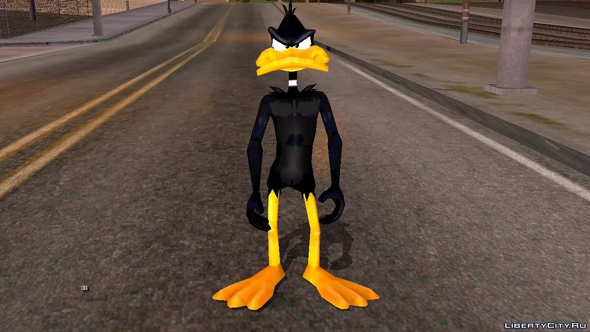 Даффи Дак и Багз Банни из Looney Tunes ACME Arsenal / GTA San Andreas (iOS, Android)