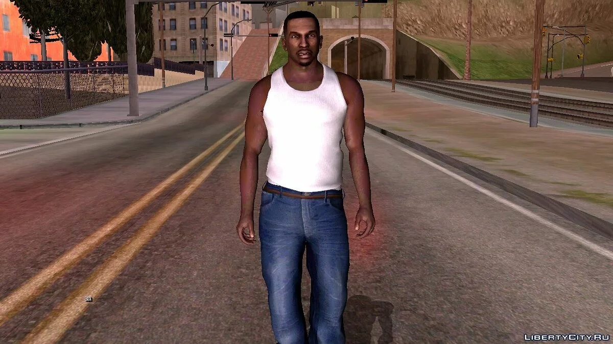Карл Джонсон в HD качестве / GTA San Andreas (iOS, Android)