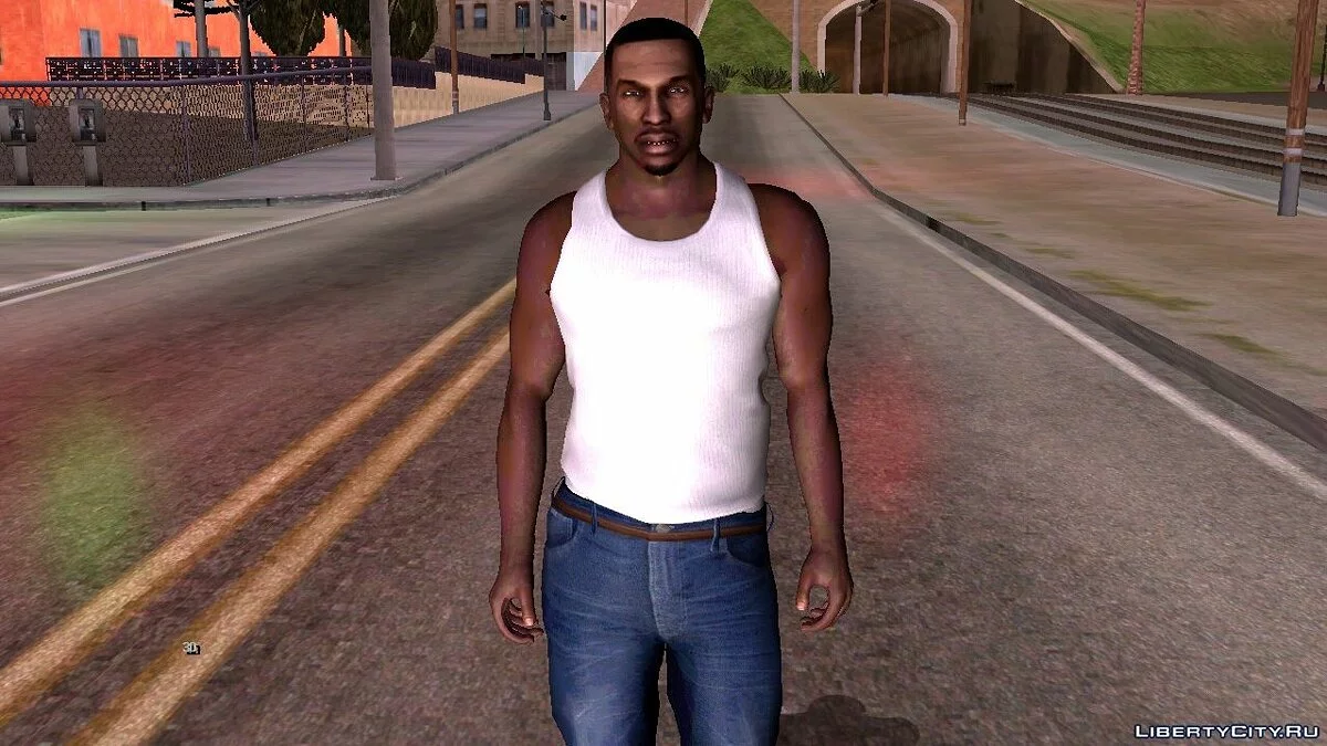 Карл Джонсон в HD качестве / GTA San Andreas (iOS, Android)
