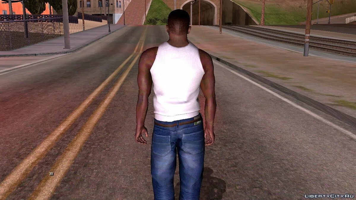 Карл Джонсон в HD качестве / GTA San Andreas (iOS, Android)