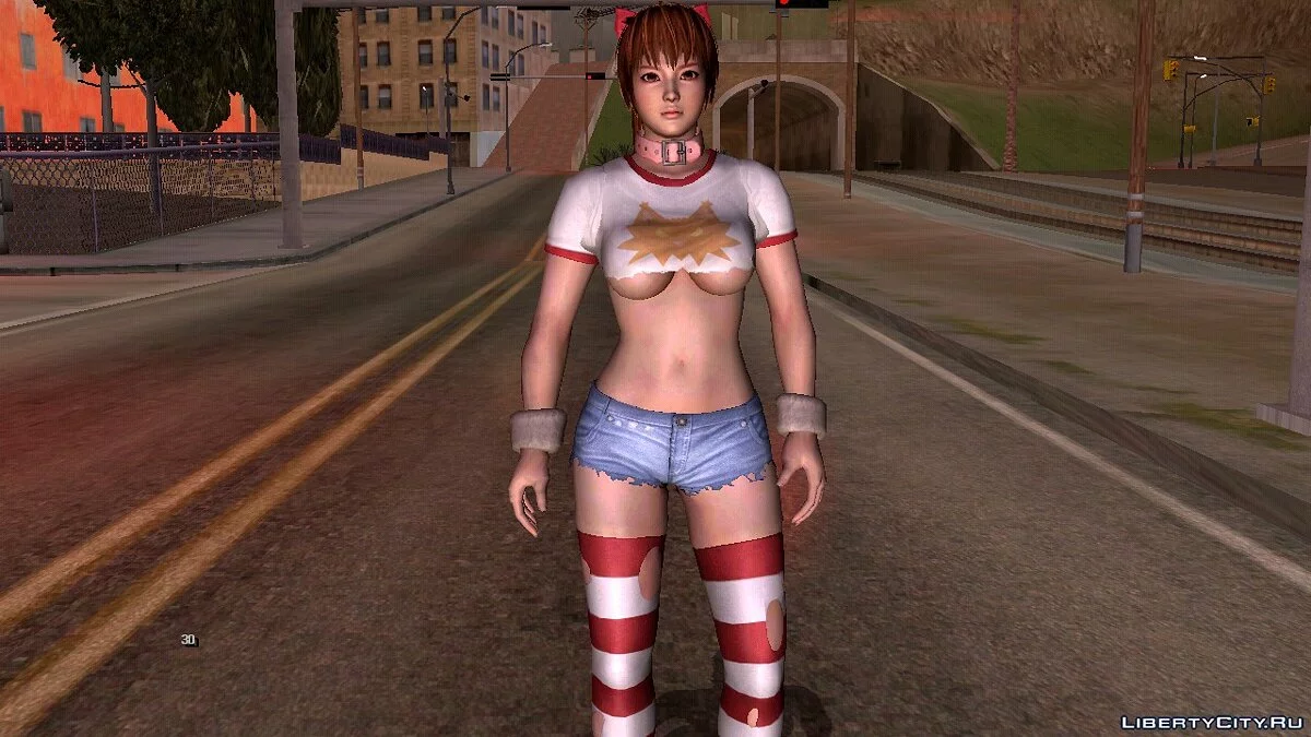 Касуми Хэллоуин из Dead Or Alive 5 / GTA San Andreas (iOS, Android)