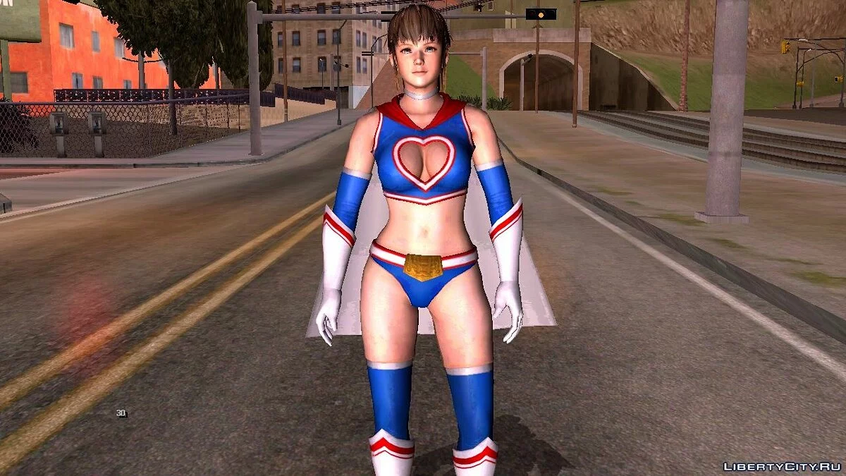 Хитоми из Dead Or Alive 5 / GTA San Andreas (iOS, Android)