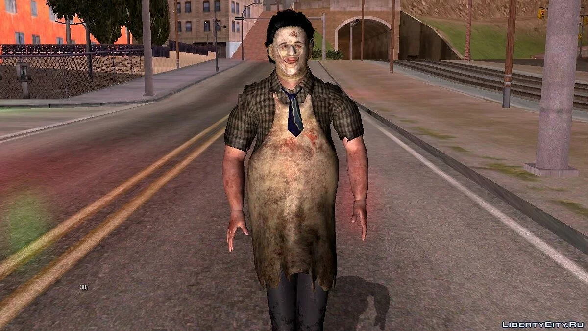 Кожаное Лицо из Mortal Kombat X / GTA San Andreas (iOS, Android)