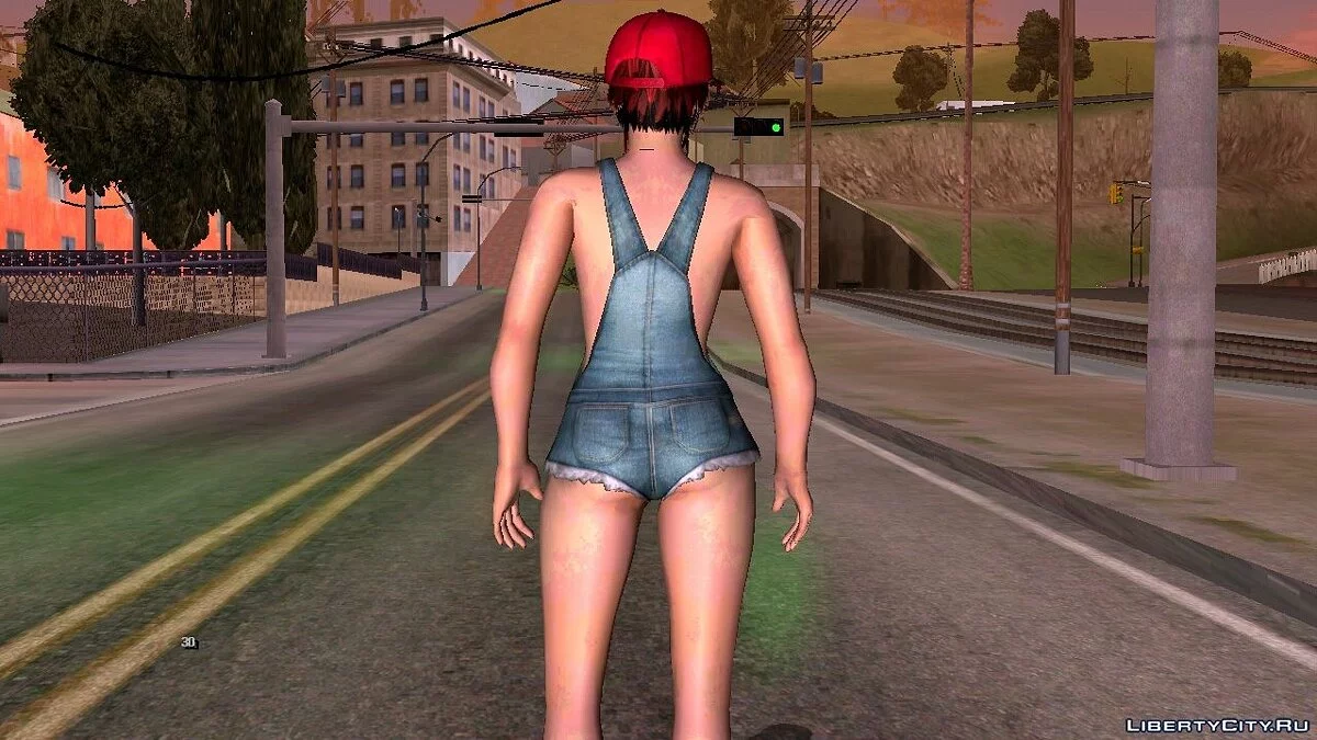 Мила в комбинезоне / GTA San Andreas (iOS, Android)
