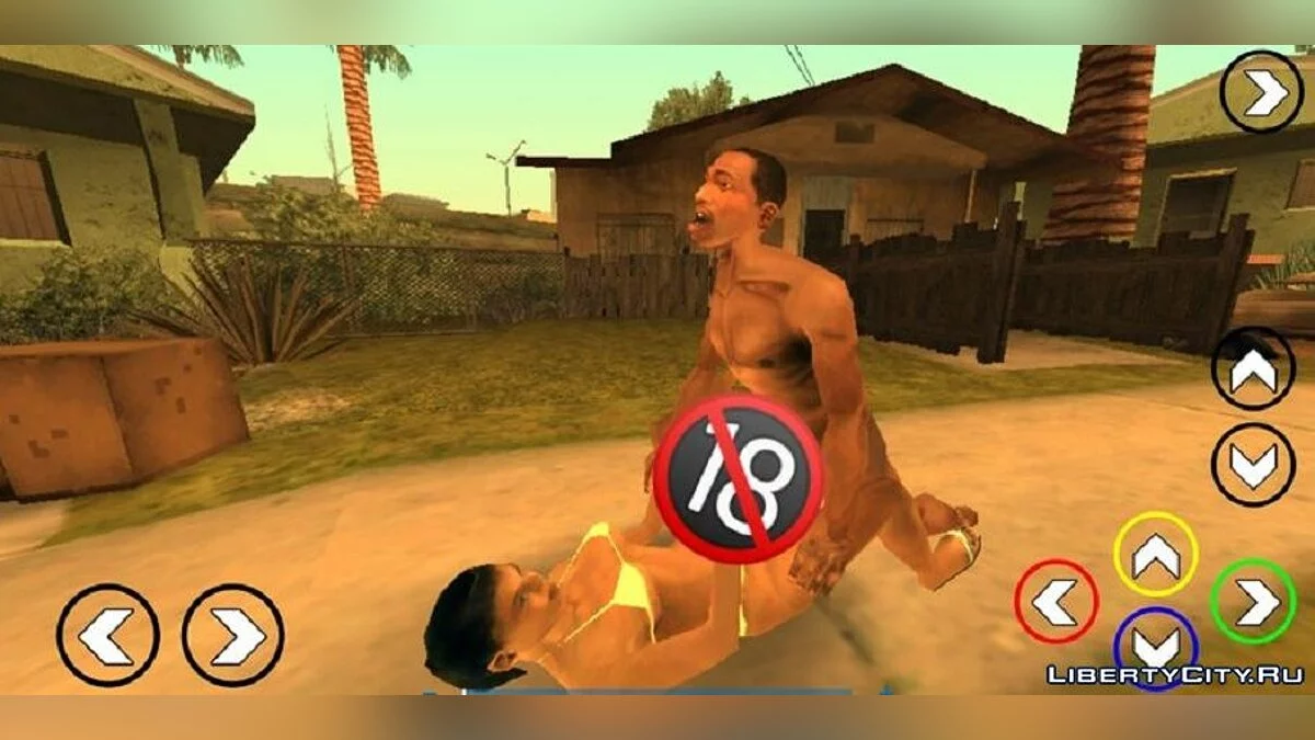 Сиджей нудист / GTA San Andreas (iOS, Android)