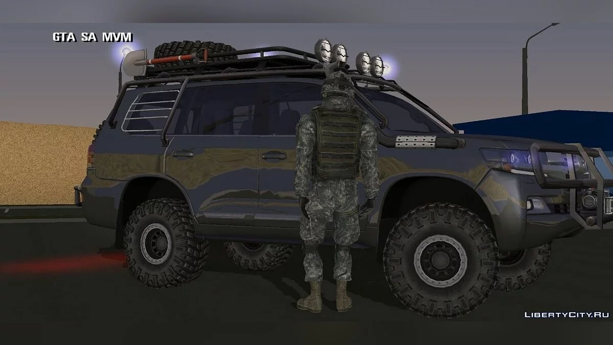 Скин из Call of Duty V3 / GTA San Andreas (iOS, Android)