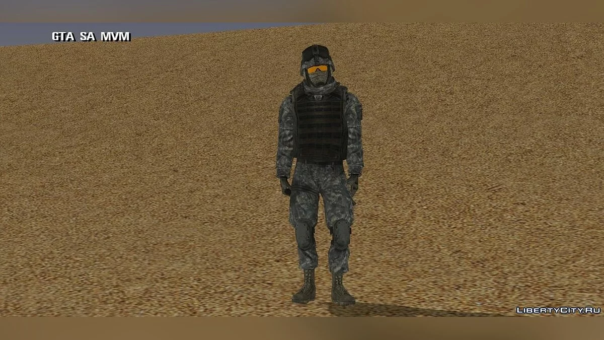 Скин из Call of Duty V3 / GTA San Andreas (iOS, Android)