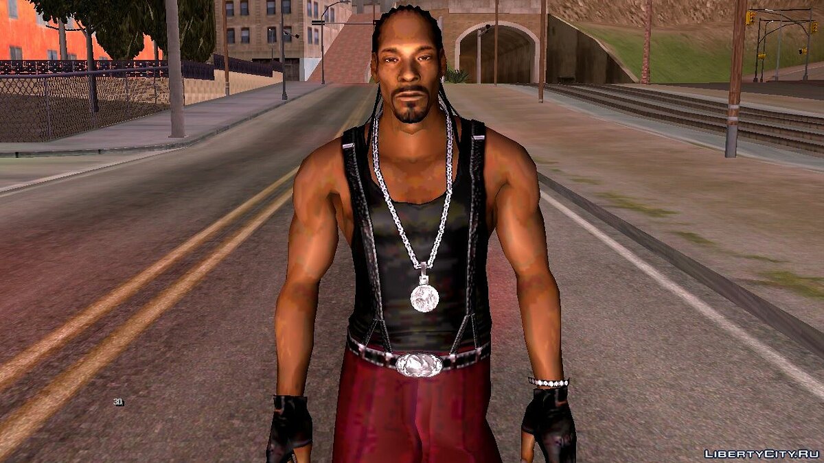 Скачать Snoop Dogg из игры Def Jam Fight For New York для GTA San Andreas  (iOS, Android)