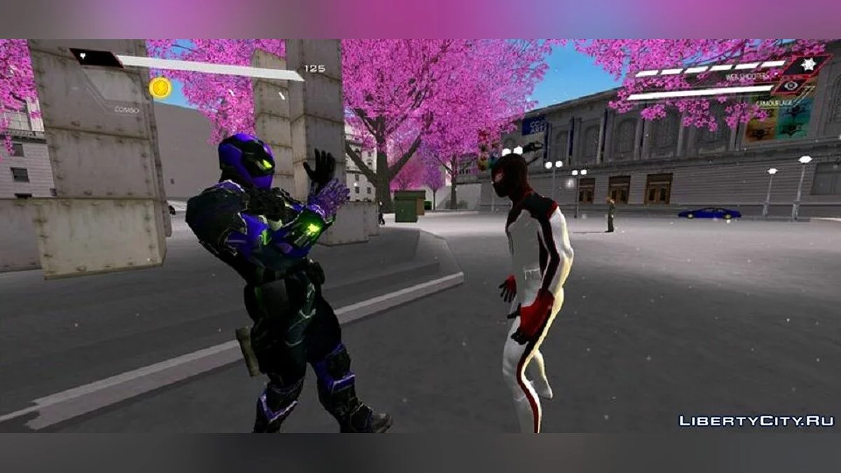 The Prowler Skin From Miles Morales PS5  / GTA San Andreas (iOS, Android)